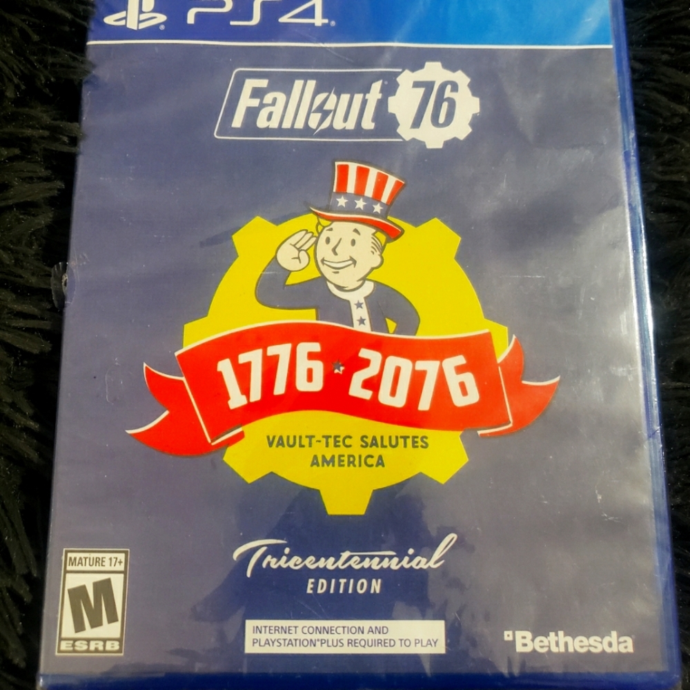 Ps4 fallout 76 game.New never been used.
